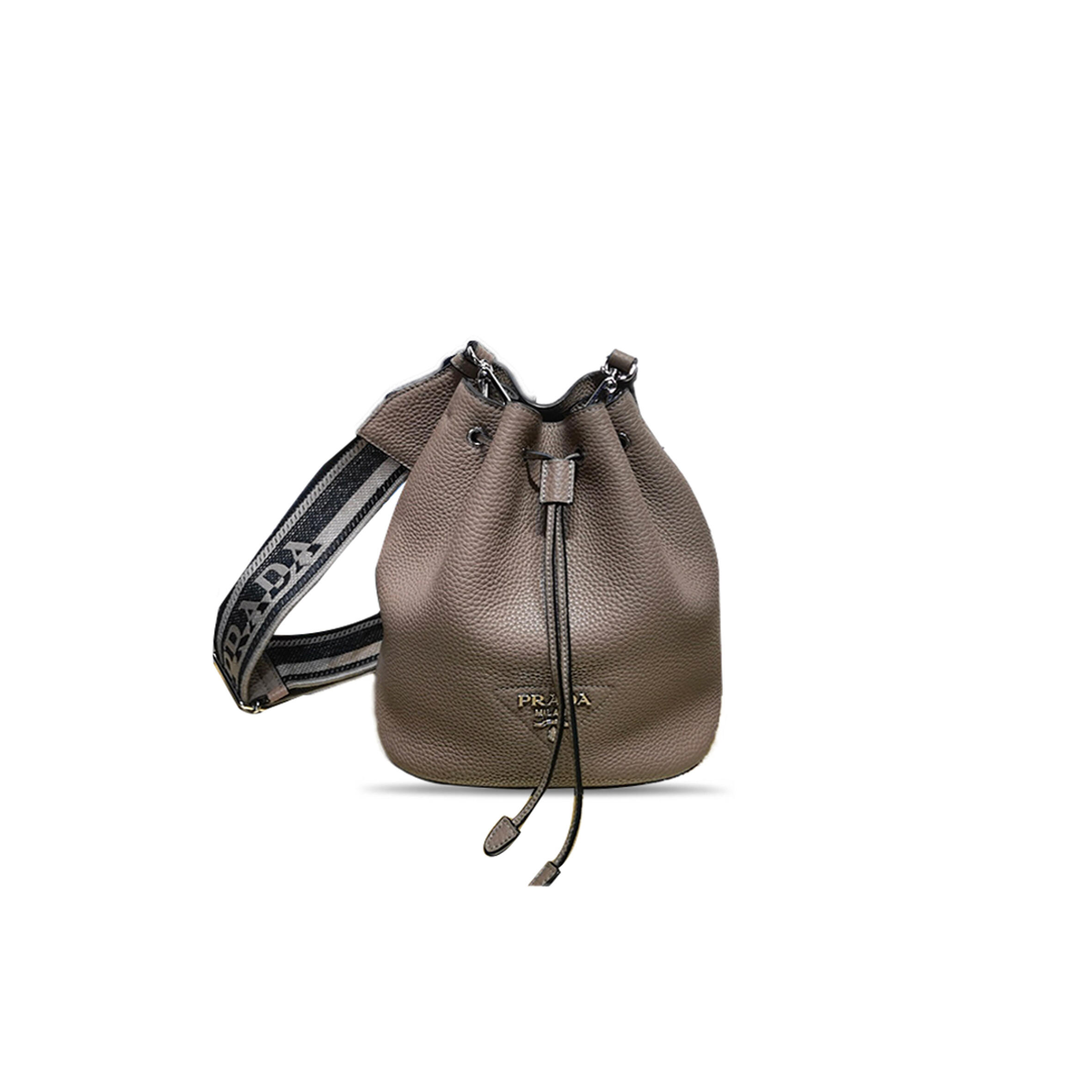 Pra*a vitello daino soft bucket bag 1be060 (25*20*14cm)